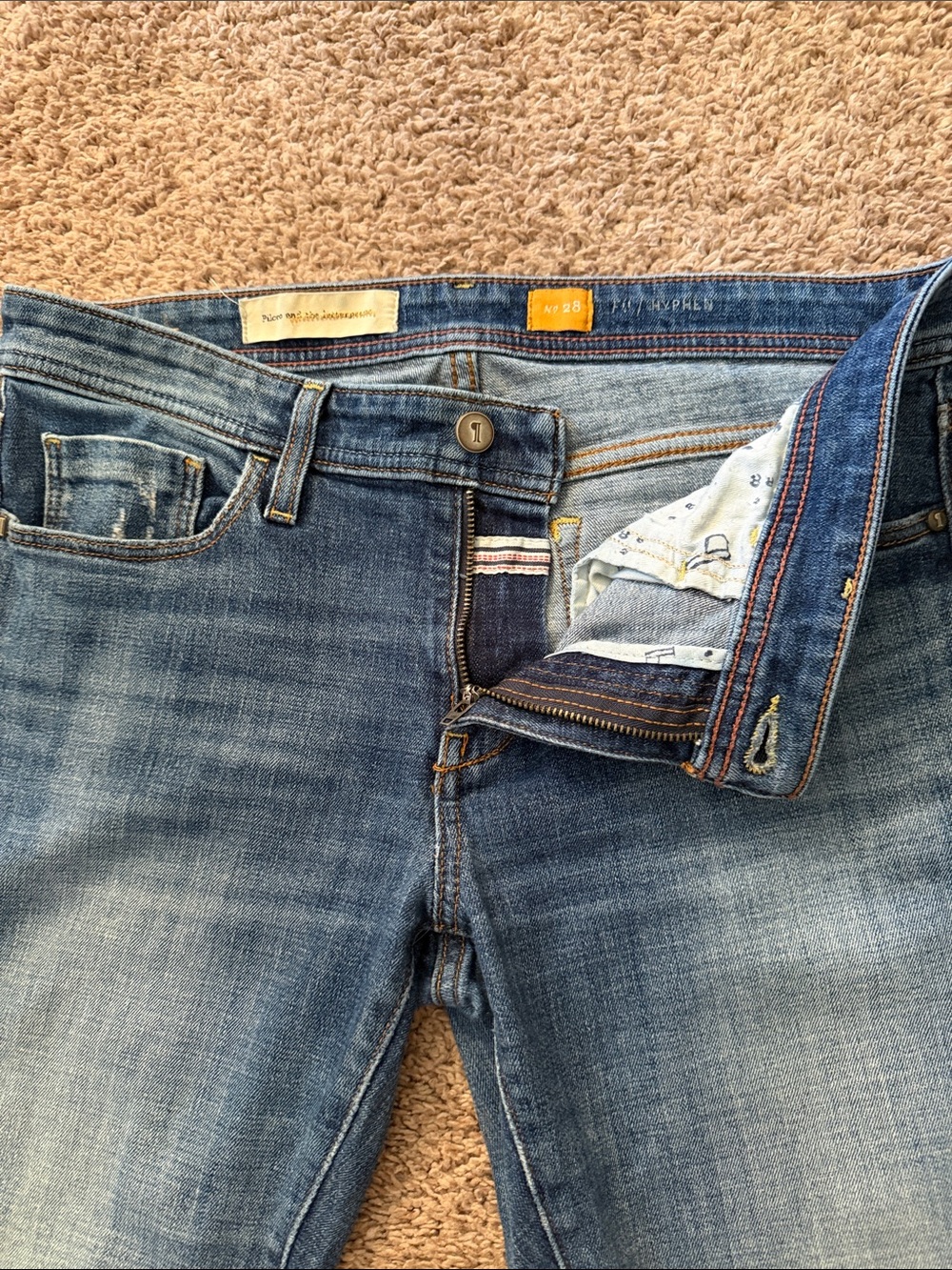 Anthropologie Pilcro Hyphen Jeans size 28 - Picture 3 of 14